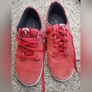 Terry Kennedy Supra Skateboard Shoes Men's 9 Red TK Low Sneakers